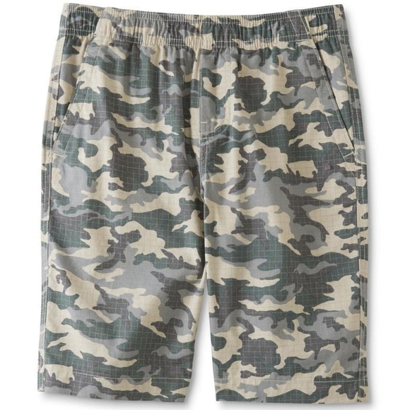 Basic Editions Boys Camo Shorts [E1] - Picture 1 of 2